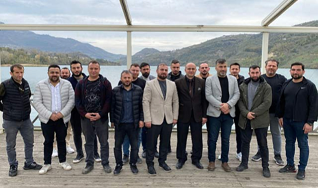 Samsun'da Ayvacık Belediye Başkan aday adayı Durmuş AYGİAD üyelerini ağırladı