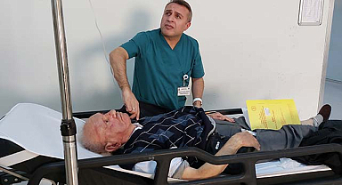 Samsun'da doğal gaz parlaması! Yaşlı adam yanarak hastanelik oldu