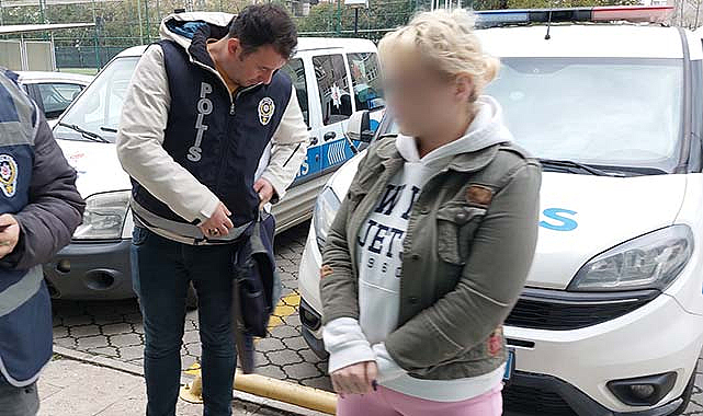 Samsun'da eski sevgilisini dövdüren genç kadına gözaltı!
