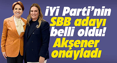 Samsun'da İYİ Parti'nin Büyükşehir adayı İmren Nilay Tüfekci olacak