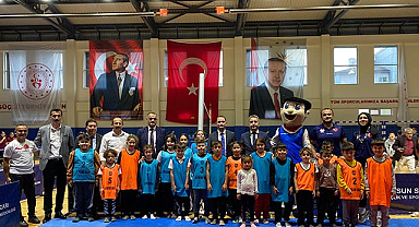 Samsun'da 'Sanal Dünyadan Spor Salonlarına'