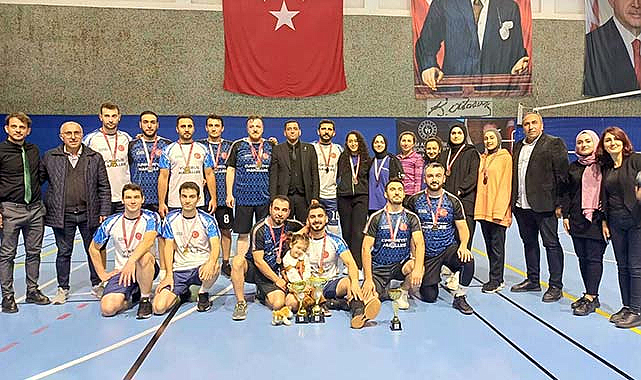 Samsun'da Voleybol Turnuvası sona erdi
