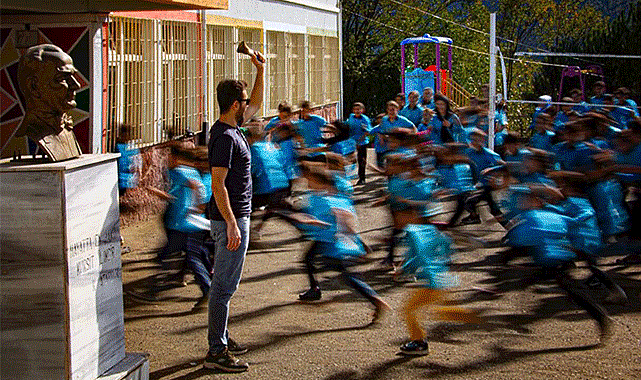 Samsun'daki öğretmenin çektiği fotoğraf birinci seçildi
