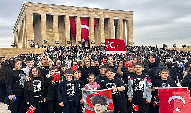Samsun’lu köy okulu öğrencileri ilk kez Anıtkabir'de