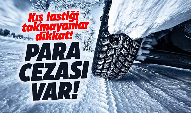 Samsun Şube Başkanı uyardı: Kış lastiği takmayanlara 2 bin 568 TL ceza