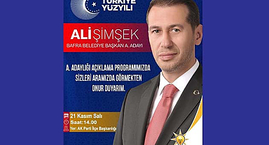 Samsun Valiliği Özel Kalem Müdürü Ali Şimşek istifa etti