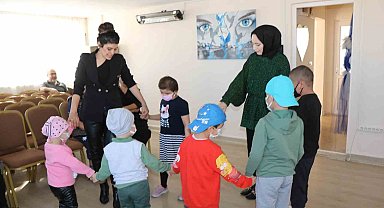 Samsun'da lösemili minikler unutulmadı