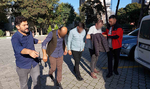 Samsun'da milyonluk eşya hırsızlığı zanlısı 5 kişi adliyede