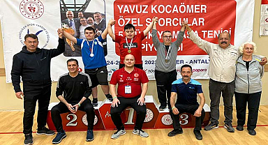 Samsunlu Salihcan Öztankal Türkiye şampiyonu oldu!