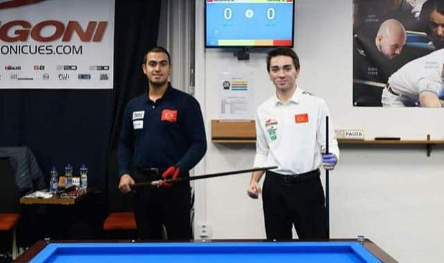 Samsunlu Selahattin Özkul Bilardo Grand Prix finalinde ikinci oldu