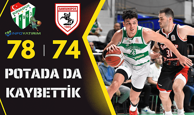 Samsunspor Bursaspor'a uzatmada kaybetti