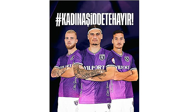 Samsunspor’dan ‘kadına şiddet’ paylaşımı