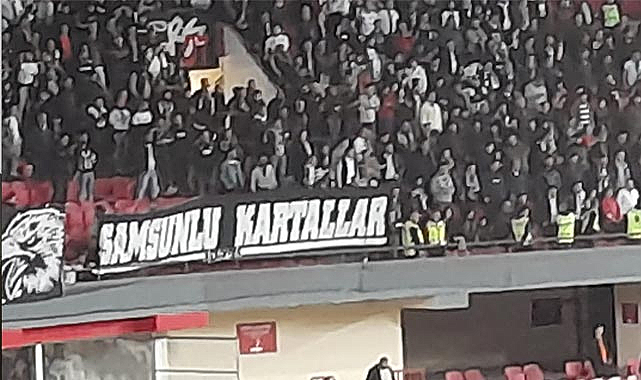 Taraftardan 'Samsunlu Kartallar' tepkisi!