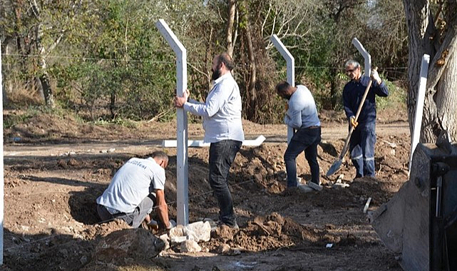 Tokat'ta bölgenin en büyük mesire alanını inşa ediliyor