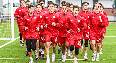 Yılport Samsunspor U16 takımı maça odaklandı