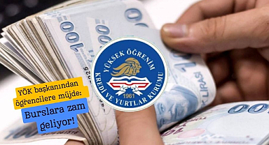 YÖK başkanından öğrencilere müjde: Burslara zam geliyor!