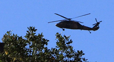 Askeri helikopter düştü! Ölü var