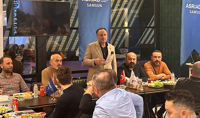 ASRİAD ailesi iş yemeğinde buluştu