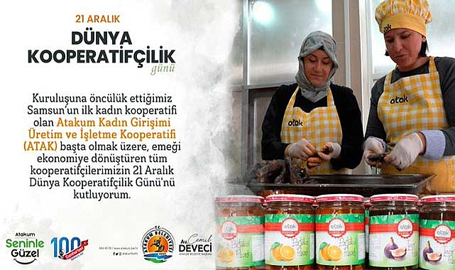 Atakum Belediye Başkanı Deveci ATAK Kooperatifi kutladı