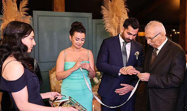 Burcu ve Engin mutluluğa ilk adımı attı