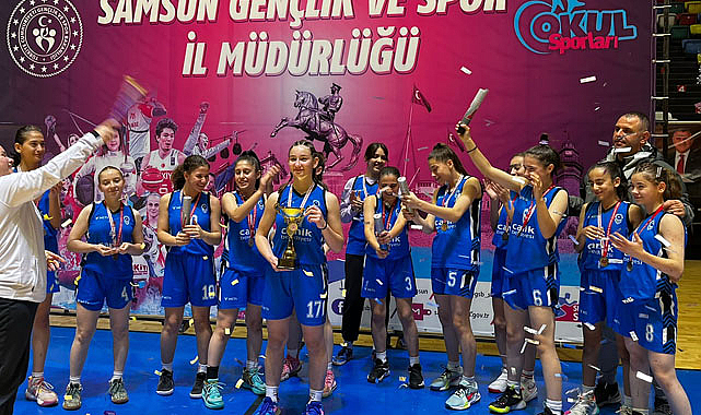 Canik Belediyespor U14 Kız Takımı şampiyonluğa koştu