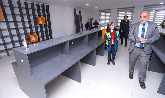 Canik'e halk kütüphanesi yapılıyor! Sandıkçı inceleme yaptı