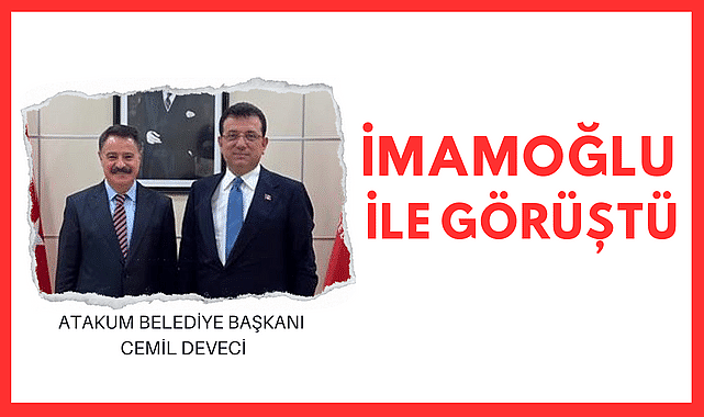 Cemil Deveci Ekrem İmamoğlu ile görüştü