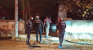 Çorum'da bir ev ateşe verildi! Masum kedi telef oldu