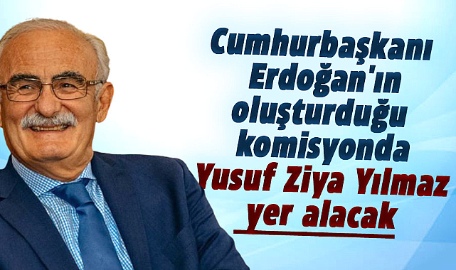Cumhurbaşkanı Erdoğan'ın oluşturduğu komisyonda Yusuf Ziya Yılmaz yer alacak