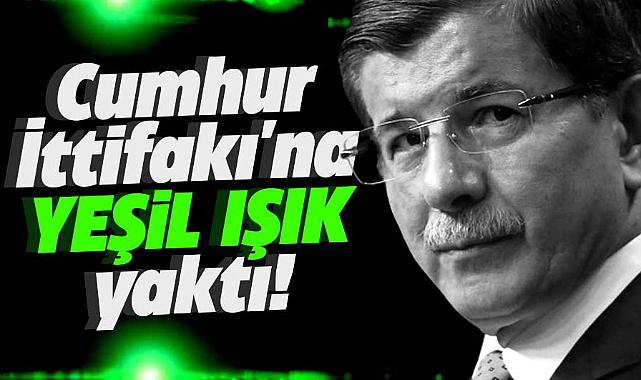 Davutoğlu iyi aday çıkarmaları halinde iktidara destek vereceklerini söyledi