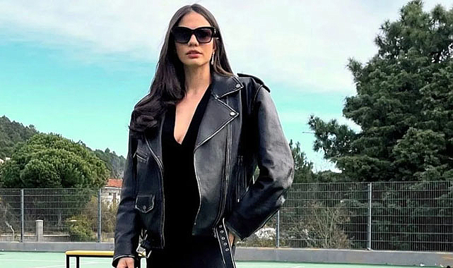 Demet Özdemir, dekolteli elbisesiyle olay yarattı