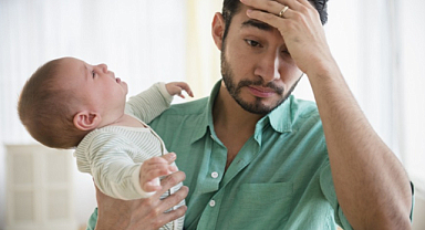 Uyarı Samsun'dan! Doğum sonrası babalar depresyona giriyor