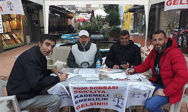 EMADDER Samsun: Amacımız emekli olmak yada EYT kapsamına girmek değil