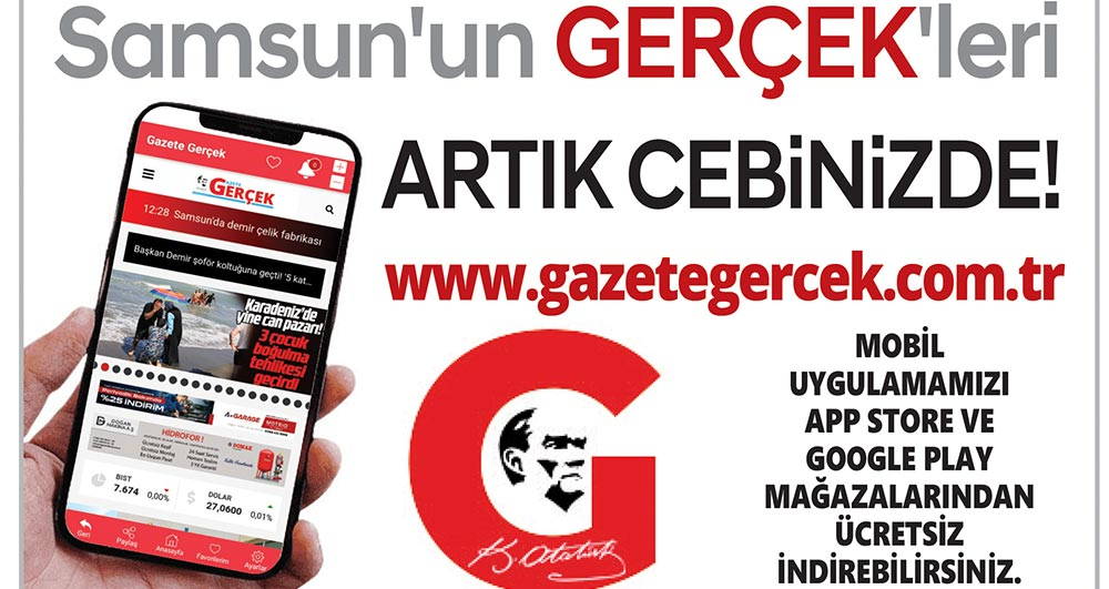 Gazete Gerçek mobil uygulamamızı indirin!