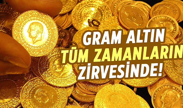 Gram altın tüm zamanların zirvesinde! 26 Aralık 2023 altın fiyatları