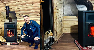 Gümüşhane'de ev sahiplerini şaşırtan konuk