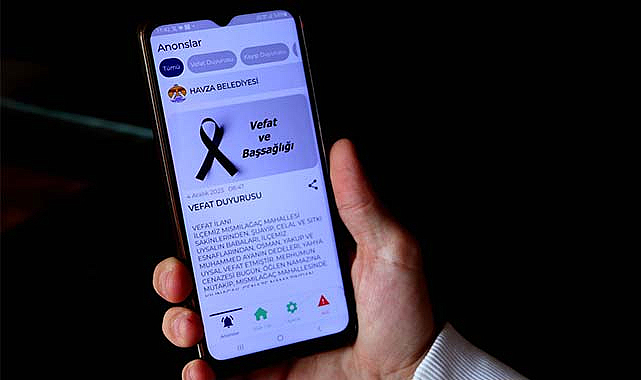 Havza Belediyesi duyuruları cepte taşıyor