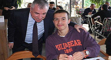 Havza'da engelli çocuklarla kahvaltı