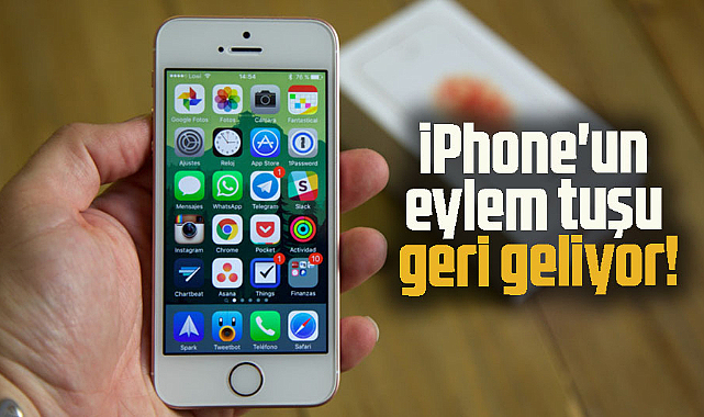 iPhone'un eylem tuşu geri geliyor!