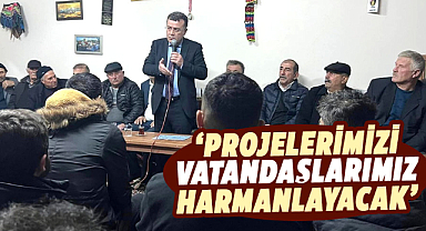 İshak Taşçı: ‘Projelerimizi vatandaşlarımız harmanlayacak’