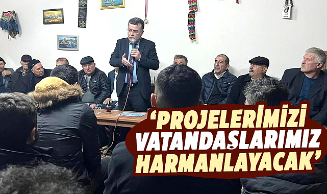 İshak Taşçı: ‘Projelerimizi vatandaşlarımız harmanlayacak’