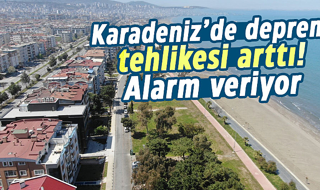 Karadeniz'de deprem tehlikesi arttı! Alarm veriyor