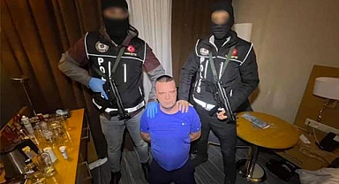 Kırmızı bültenle aranan silahlı organize suç örgütü lideri İstanbul'da yakalandı