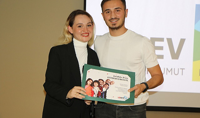 LÖSEV'den Samsun'da DHA muhabirine ödül