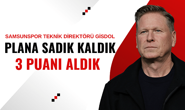 Markus Gisdol: 'Plana sadık kaldık ve Adana Demirspor'u yendik'