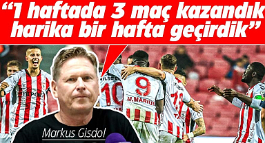Markus Gisdol: Üst üste 3 maç kazanarak harika hafta geçirdik