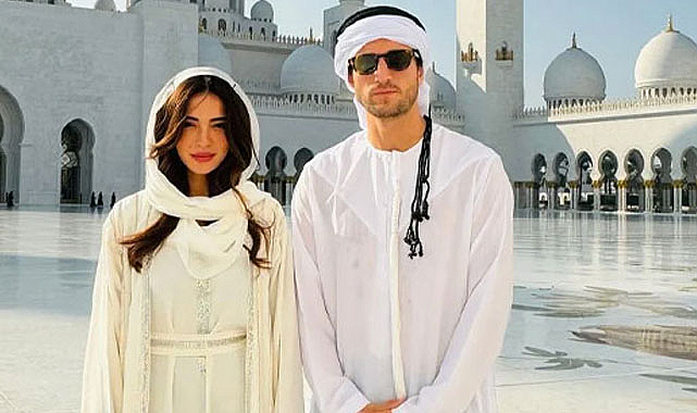 Melisa Aslı Pamuk ve Yusuf Yazıcı'dan romantik Dubai tatili