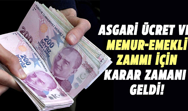 Milyonların gözü Beştepe'de: Asgari ücret ve memur-emekli zammı için karar zamanı geldi!
