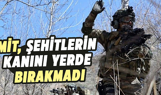 MİT, Suriye'de PKK hedeflerine karşı kapsamlı operasyon yaptı