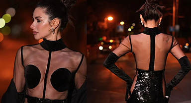 Nesrin Cavadzade'den cesur pozlar